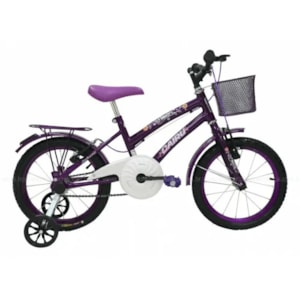 Bicicleta Cairu Aro16 Flowers Violeta 