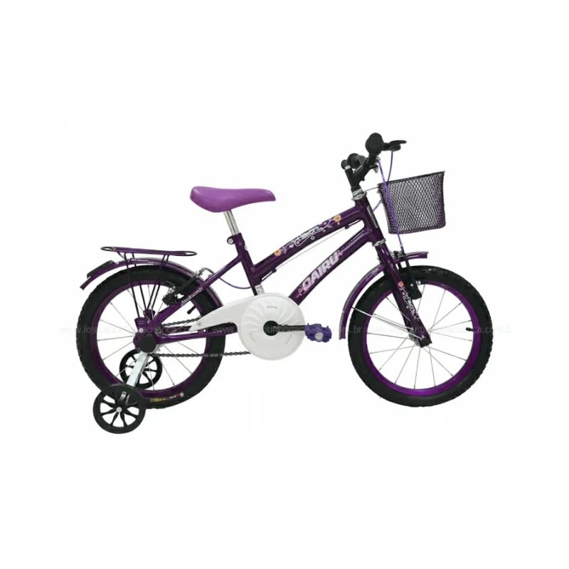 Bicicleta Cairu Aro16 Flowers Violeta