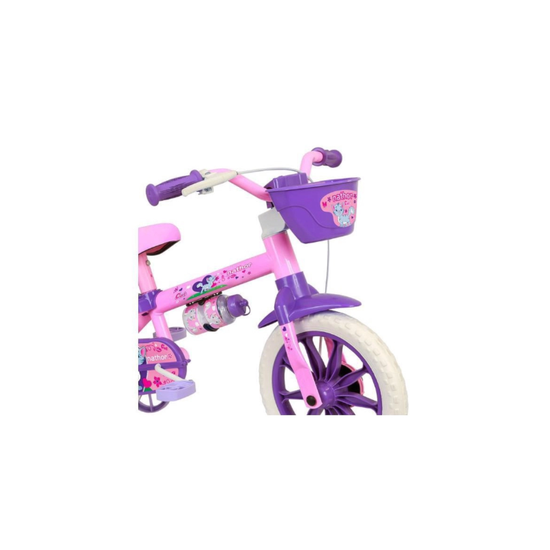 Bicicleta Cairu Feminino Aro 12 Cat Rosa com Selim em PU-e58b9b19-2cc7-4830-a0bf-fb7ef63687c1