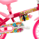 Bicicleta Cairu Feminino Aro 12 Flower Lilly Rosa/Branco