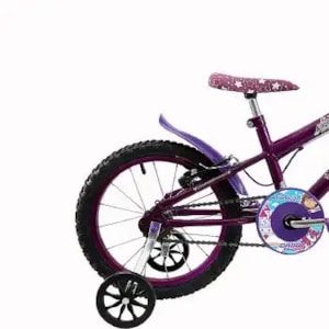 Bicicleta Cairu Feminino Aro16 MTB REB Fadinha Lilas