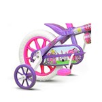 Bicicleta Cairu Infantil Feminino Aro 12 Violeta/Rosa