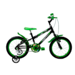 Bicicleta Cairu Masculina Aro 16 MTB REB C-16 Preto/Verde