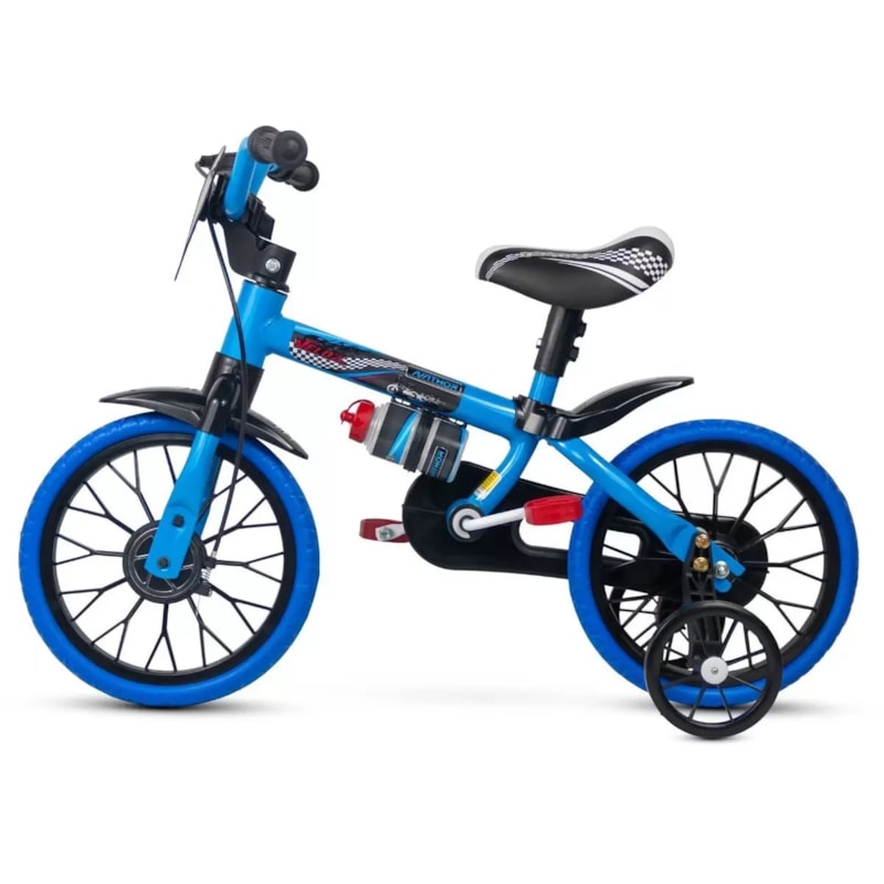 Bicicleta Cairu Masculino Aro 12 Veloz Azul