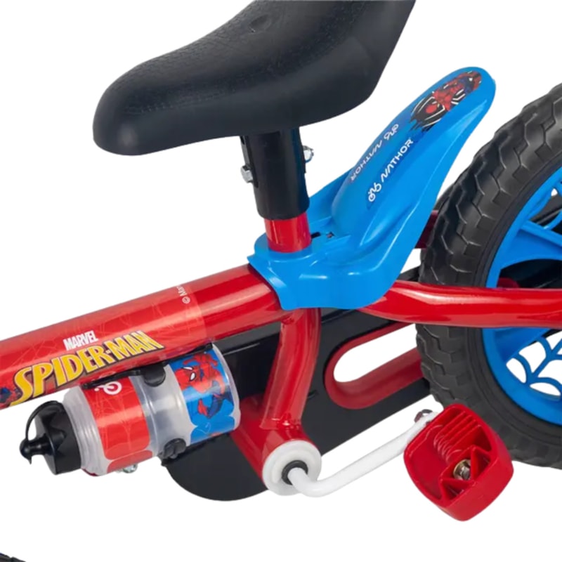 Bicicleta Infantil Cairu Aro 12 Masculina Spider-Man Vermelho/Azul  Modelo 7421-9f17d24a-0fcd-42cf-ba20-45d65745cfc4