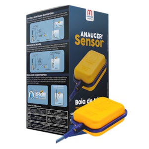 Boia de Nivel Anauger Sensor 15a 1,5m.
