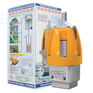 Bomba Submersa Anauger 6 127V com Cupula de Protecao para Poco
