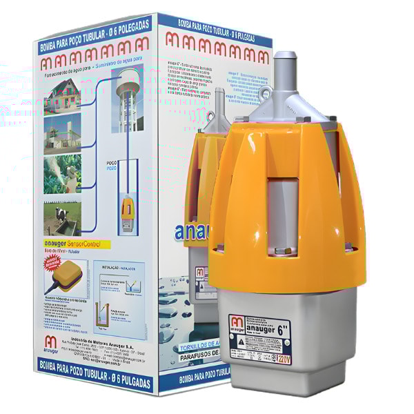 Bomba Submersa Anauger 6 127V com Cupula de Protecao para Poco-a28affb2-ad08-4ce2-9d90-69d8a345cb98