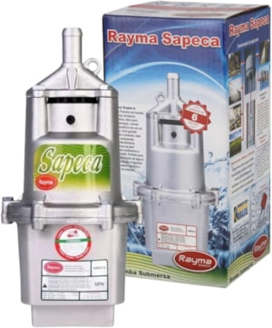 Bomba Submersa Rayma Sapeca com Saida 3/4 Pol 127V