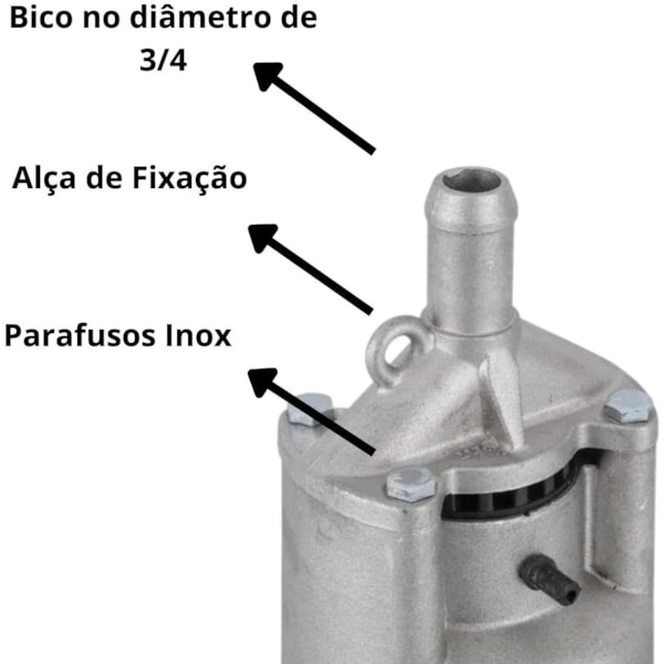 Bomba Submersa Rayma Sapeca com Saida 3/4 Pol 127V-b8820fc7-5042-4709-a9a8-ad384d4ad77b