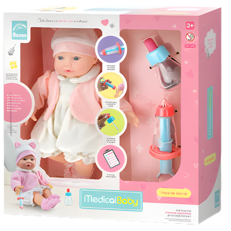 Boneca Baby Roma Medical Hora da Vacina-ced6c9c9-f951-4cf7-a04b-6a9db79ed391
