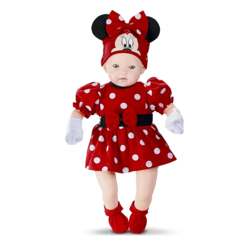 Boneca Classic Dolls Roma Recem Nascido Minnie
