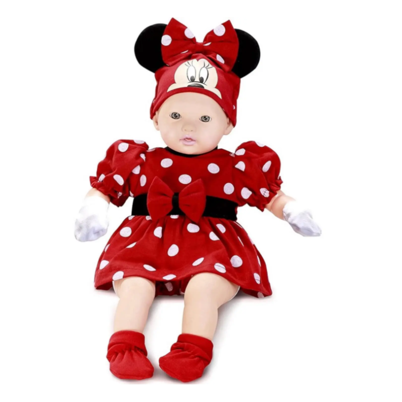 Boneca Classic Dolls Roma Recem Nascido Minnie