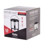 Botijão Paramount Termico 5,5L Inox 