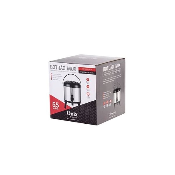 Botijão Paramount Termico 5,5L Inox -3d6eda52-c457-4761-94a4-1d7f9a869b3a