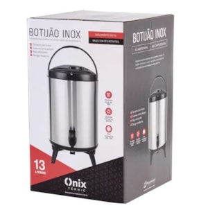 Botijão Termico Paramount 13L Inox