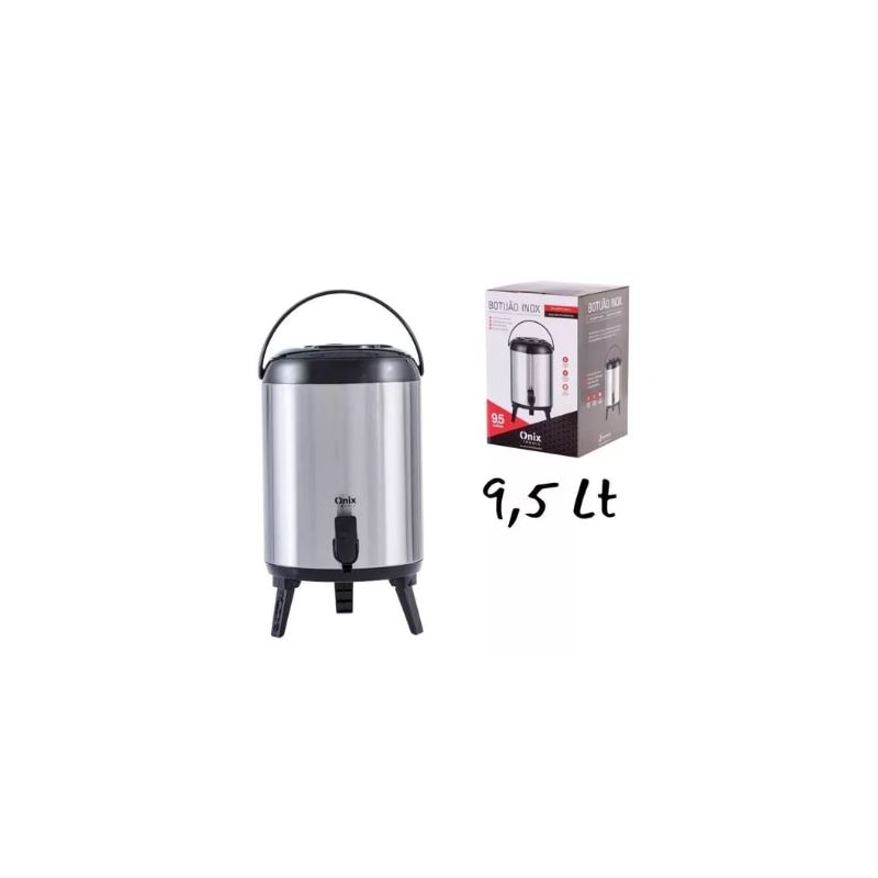 Botijao Termico Paramount 9,5L Inox