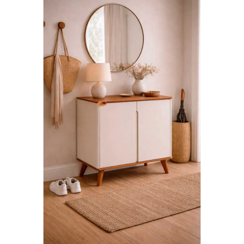 Buffet Cimol Serena 2 Portas Cinamomo/Off White 22139.696-aa0f4116-cd4f-4adb-ac8e-4de5548bc1ab