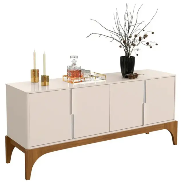 Buffet Lukaliam Amalf 4 Portas Off White/Madero Canela-46d78412-89ae-42b0-b127-44bc60a691a5