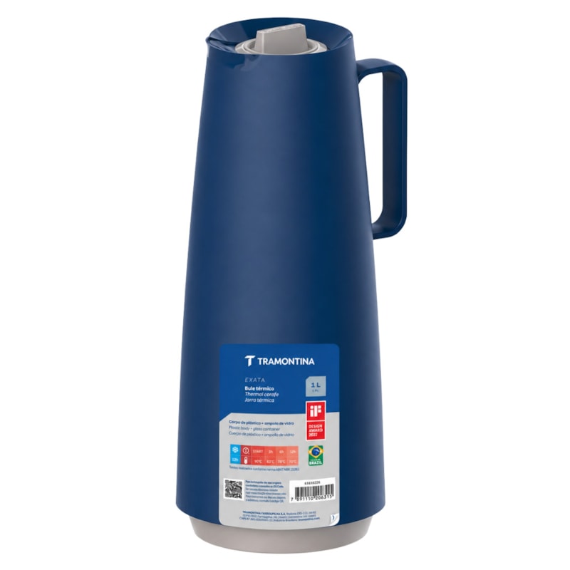 Bule Térmico Tramontina 1L Azul-3a921a9e-57a8-4c39-bbef-ab161e29347c