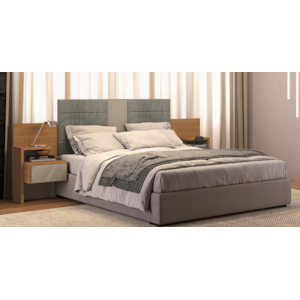 Cabeceira Kappesberg Para Cama Box 1,38/1,58 Com Apoios Canela  De Madeira