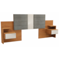 Cabeceira Kappesberg Para Cama Box 1,38/1,58 Com Apoios Canela De Madeira-08114d2f-1b5b-4a19-95fd-1c23c298ab9b