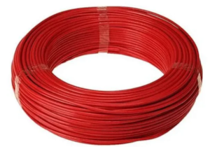 Cabo Flexivel Flexcabos PC100 Singelo 450/750V 16MM Vermelho