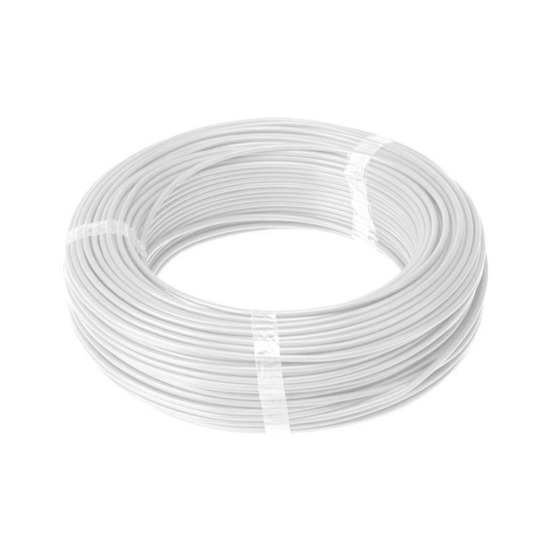 Cabo Flexivel Flexcabos PC100 Singelo 450/750V 4MM Branco