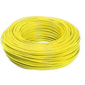 Cabo Flexivel Flexcabos PC100 Singelo 450/750V 6MM Amarelo