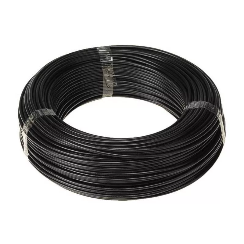 Cabo Flexivel Flexcabos PC100 Singelo 450/750V 6MM Preto