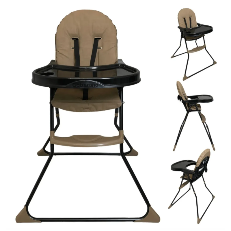 Cadeira Alta Infantil Galzerano Nick Toffee