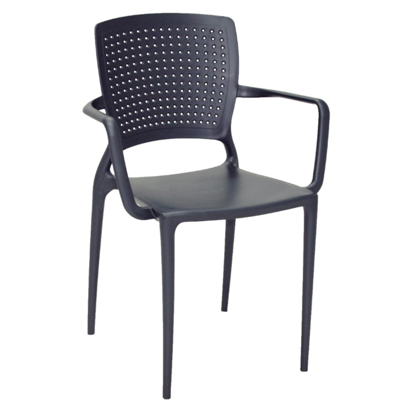 Cadeira Bistrô Tramontina Laguna em Polipropileno Branco-05d3055e-c23a-4826-b5ff-404fe0b835cf