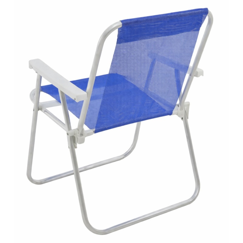 Cadeira de Praia Bel Alta Lazy Aluminio Sannet Azul-c7a91eca-b71e-4d9f-bb8d-9fee57c92174
