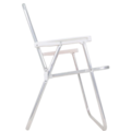 Cadeira de Praia Bel Alta Lazy Aluminio Sannet Vermelho-396665cf-5baf-4a2f-95db-135830e53c59