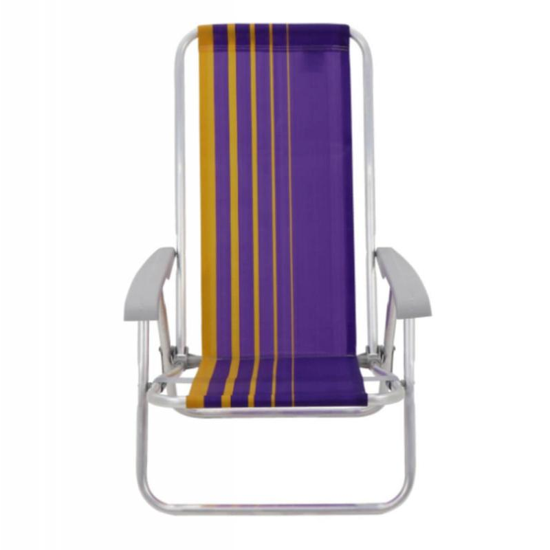 Cadeira de Praia Tramontina em Aluminio Bali Roxa/Amarela-588414f1-6651-4af7-a3f6-a33d06661674