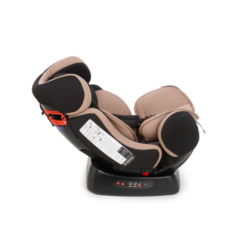 Cadeira de Seguranca Infantil Galzerano DRC Luli Preto Camel