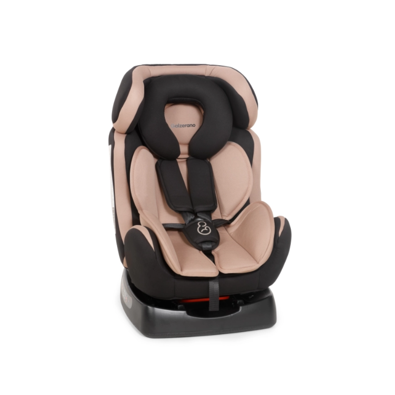 Cadeira de Seguranca Infantil Galzerano DRC Luli Preto Camel