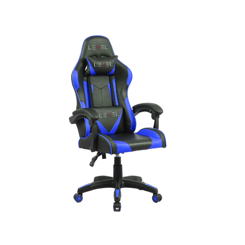 Cadeira Gamer Level LVC01DN Preto/Azul