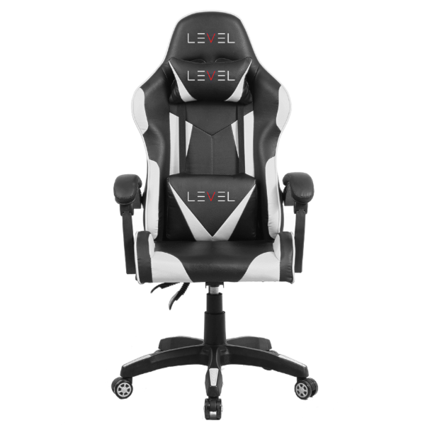 Cadeira Gamer Level LVC01DN Preto/Branco-d0d7a3cf-280a-4d13-9ce4-4ca1a3ba2d6a