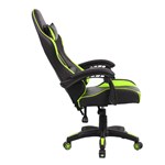 Cadeira Gamer Level LVC01DN Preto/Verde