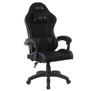 Cadeira Gamer Level LVC01DN RGB Preto