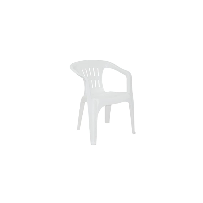 Cadeira Plastica Tramontina Atalaia com Braco Branca