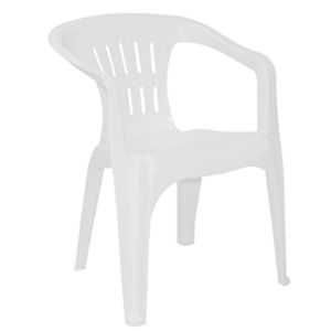 Cadeira Plastica Tramontina Atalaia com Braco Branca