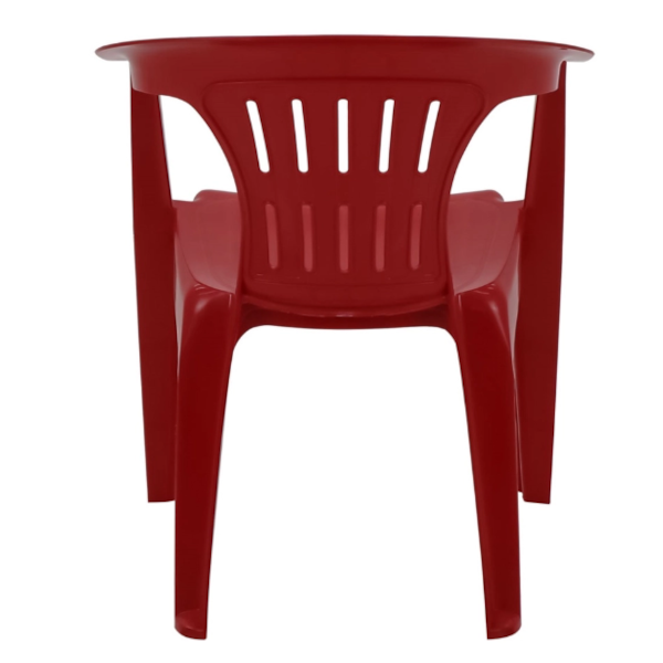 Cadeira Plastica Tramontina Atalaia com Braço Vermelha-2441bb06-b38d-458e-a5ce-eda951cedb98