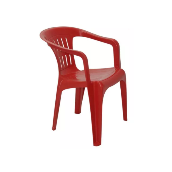 Cadeira Plastica Tramontina Atalaia com Braço Vermelha-aa1e58ef-98e7-465a-a58b-5fbaf7efcecc