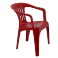 Cadeira Plastica Tramontina Atalaia com Braço Vermelha-167c30b4-e951-4210-ba99-9dfde4bf104f