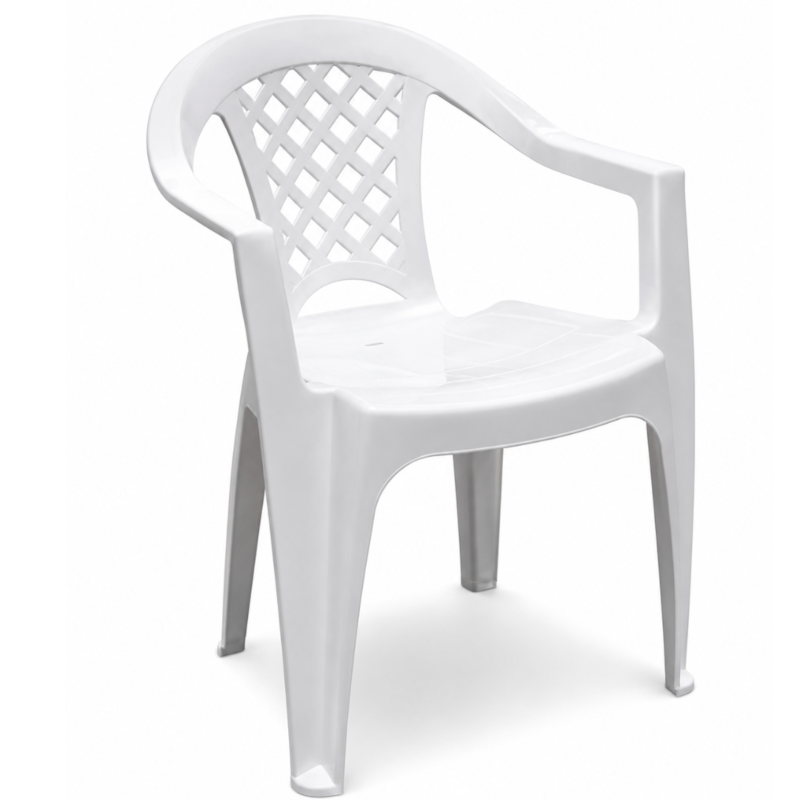 Cadeira Plastica Tramontina com Braco Iguape Branco-1ff66de9-b55c-4bc2-97cc-d5975fefd8f5