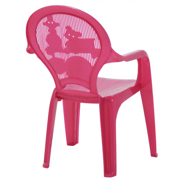 Cadeira Plastica Tramontina com Braco Infantil Estampada Catty Rosa-21f5f195-8afc-4109-8d3a-10a286eb767d