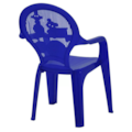 Cadeira Plastica Tramontina com Braco Infantil Estampado Catty Azul-c99a4055-6560-4bb9-9bc6-611398e35668