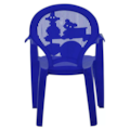 Cadeira Plastica Tramontina com Braco Infantil Estampado Catty Azul-e125cafc-9c47-4be8-8f53-eb8009fd9210